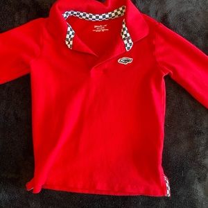 Long sleeved 4T race car polo